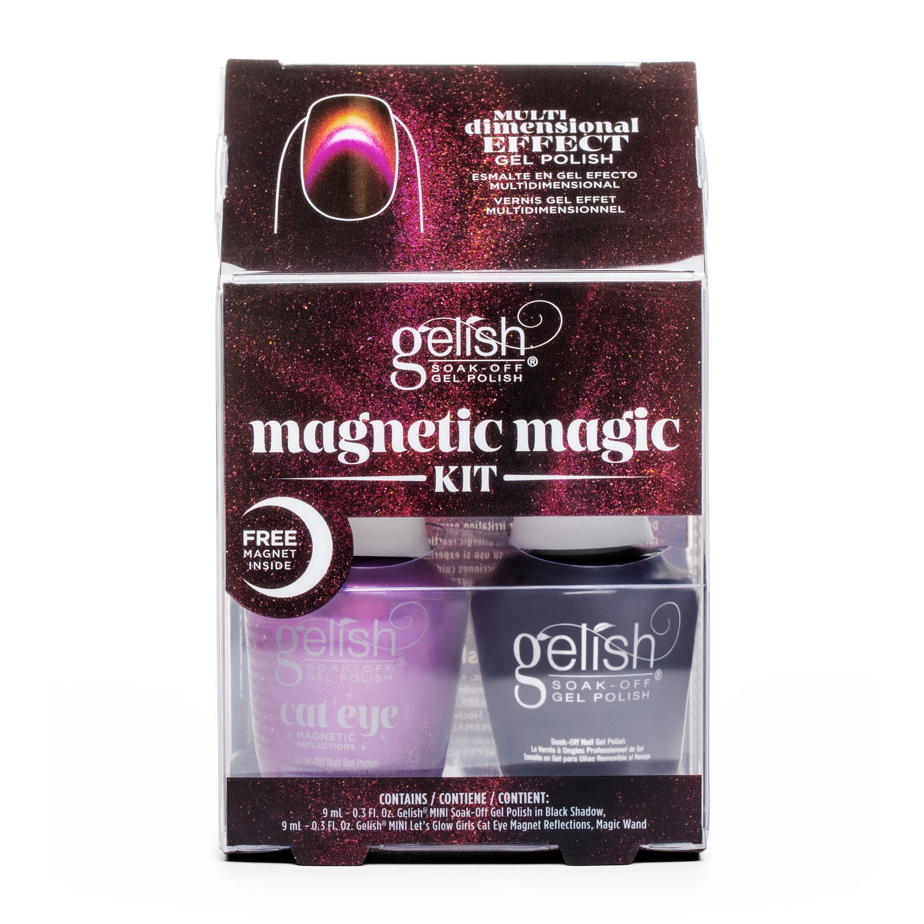 Magnetic Magic Mini Kit - Gelish Cat Eye Magnetic