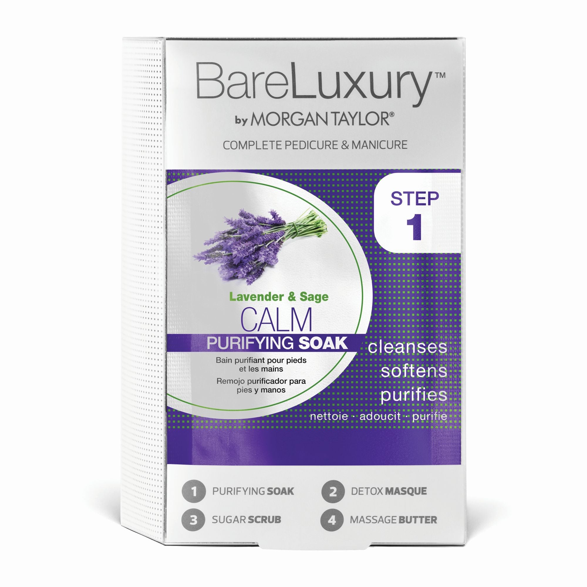 Calm Lavender & Sage 4er Set - BareLuxury™