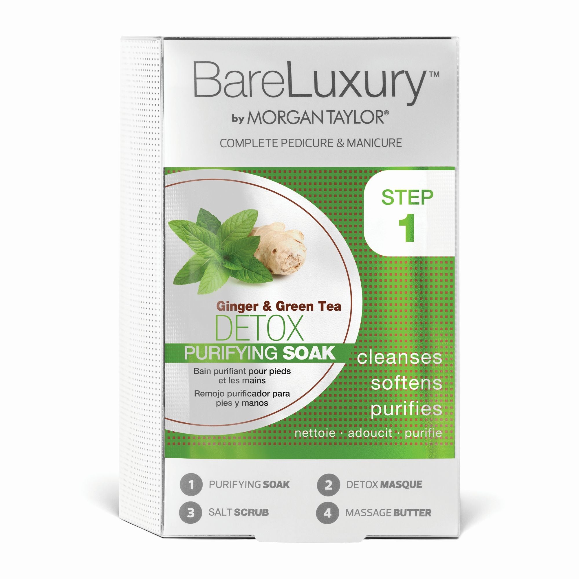 Detox Ginger & Green Tea 4er Set - BareLuxury™