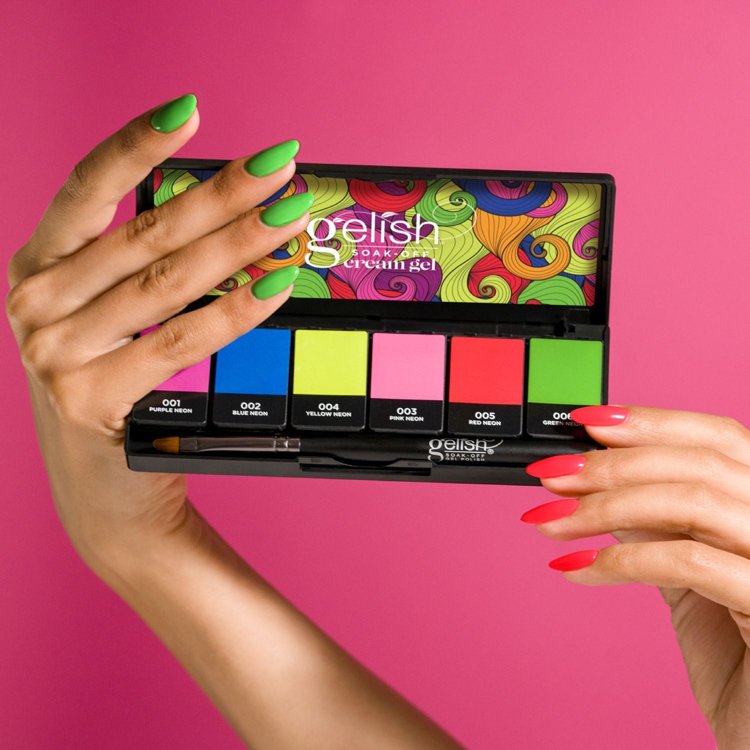 Cream Gel - Neon & On & On - Palette  - 6 Stk.