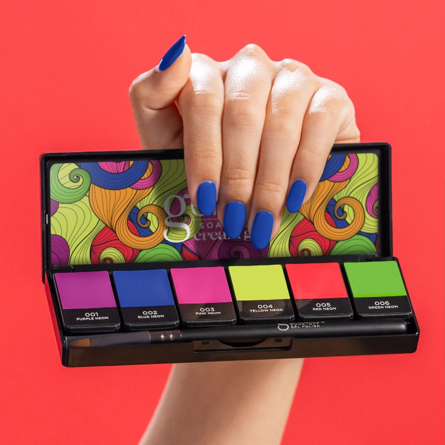 Cream Gel - Neon & On & On - Palette  - 6 Stk.