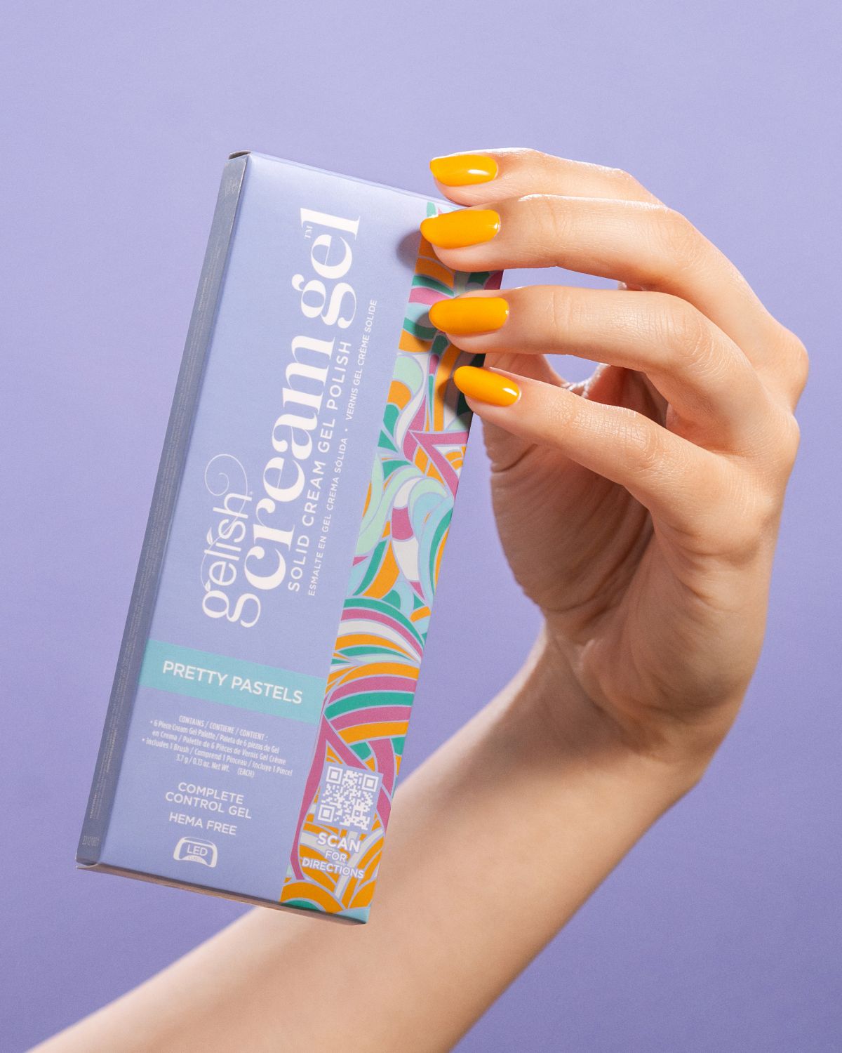 Cream Gel - Pretty Pastels - Palette  - 6 Stk.