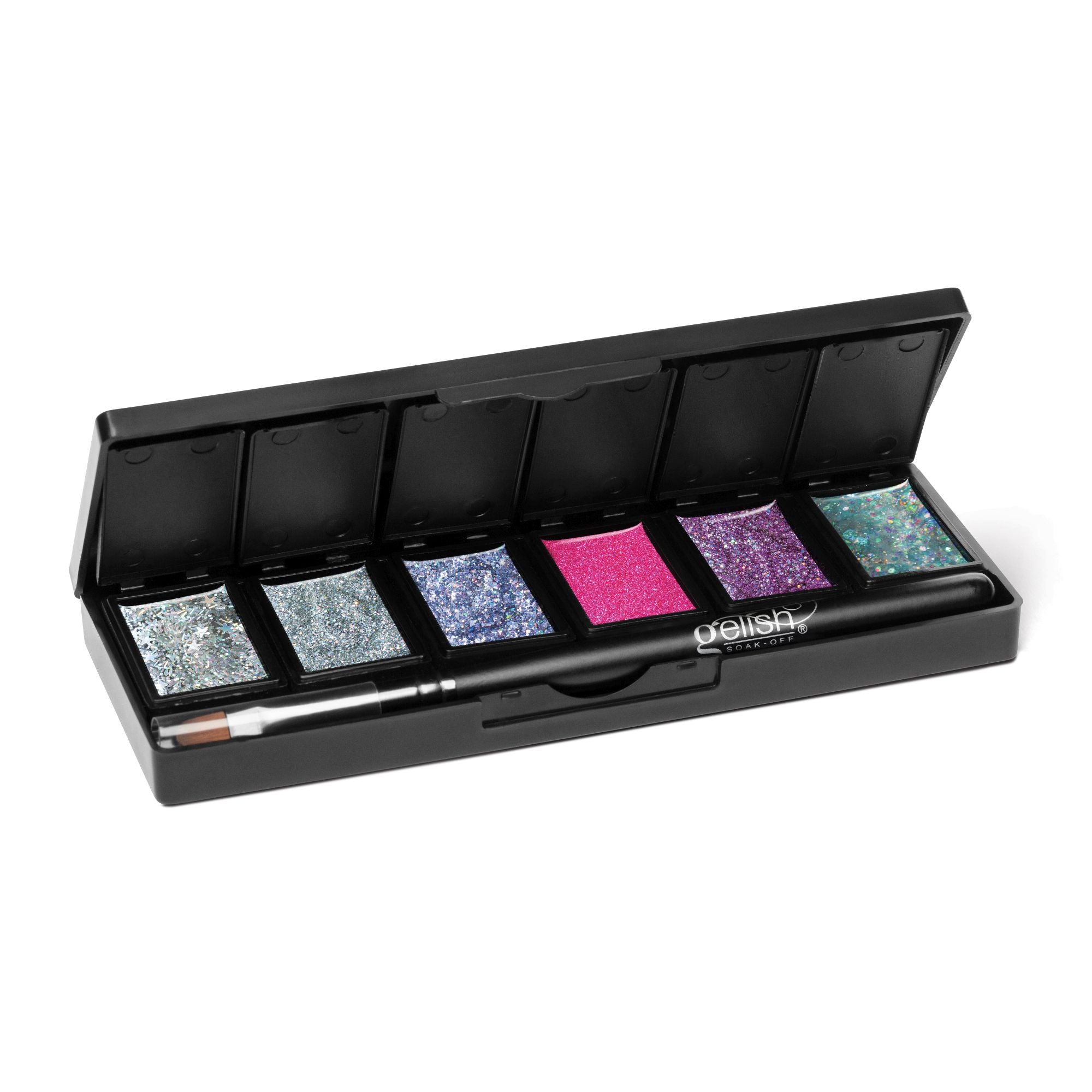 Cream Gel - Rich in Glitter - Palette  - 6 Stk.