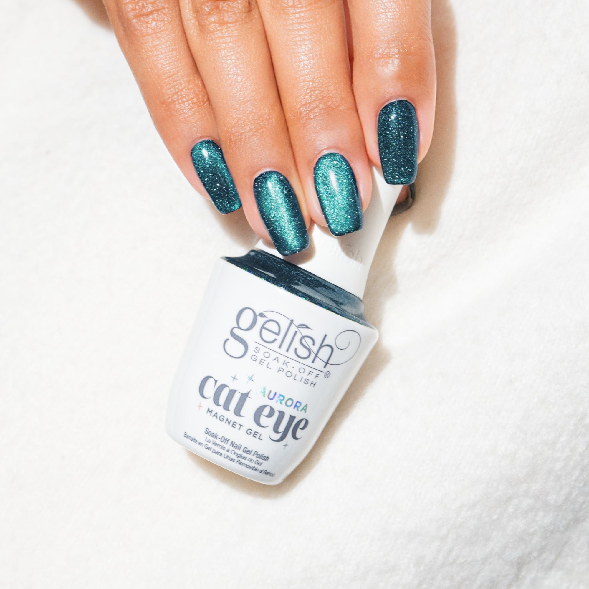 Come Sky With Me (Blau) - Gelish Cat Eye Aurora Magnetic