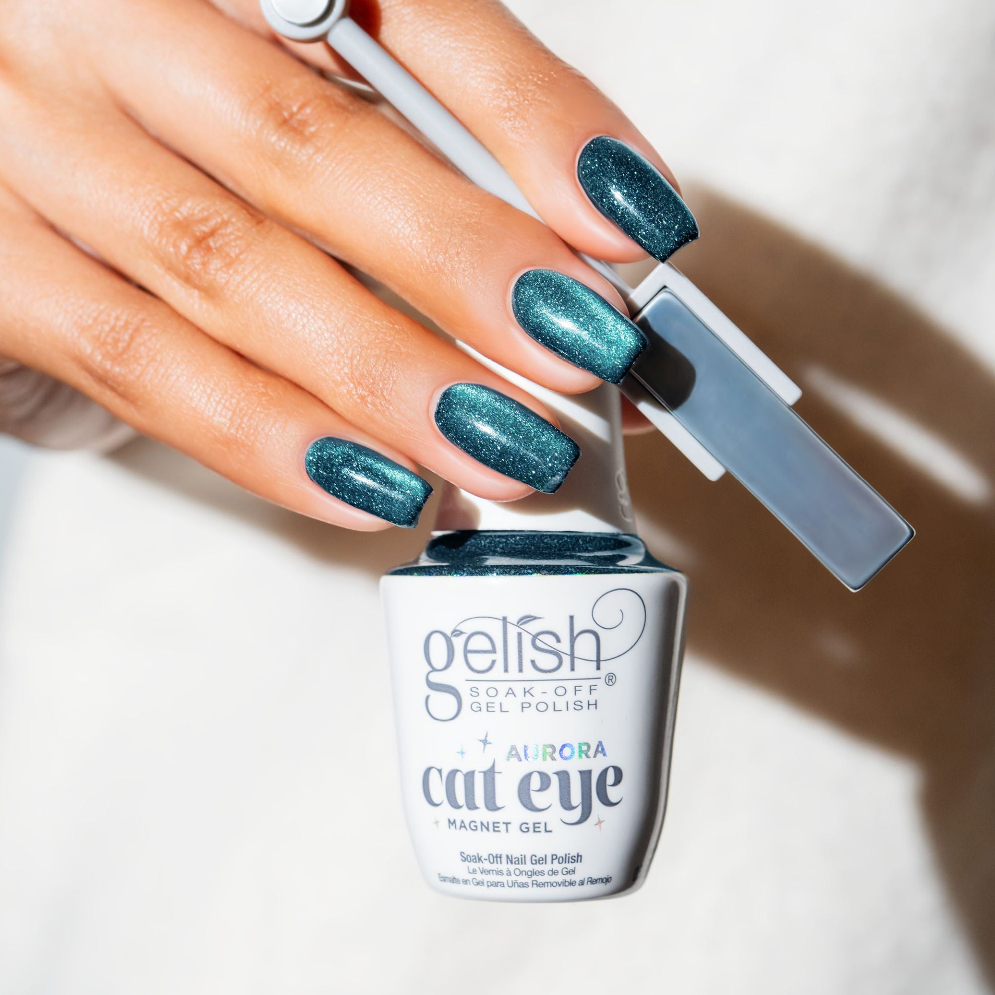 Come Sky With Me (Blau) - Gelish Cat Eye Aurora Magnetic