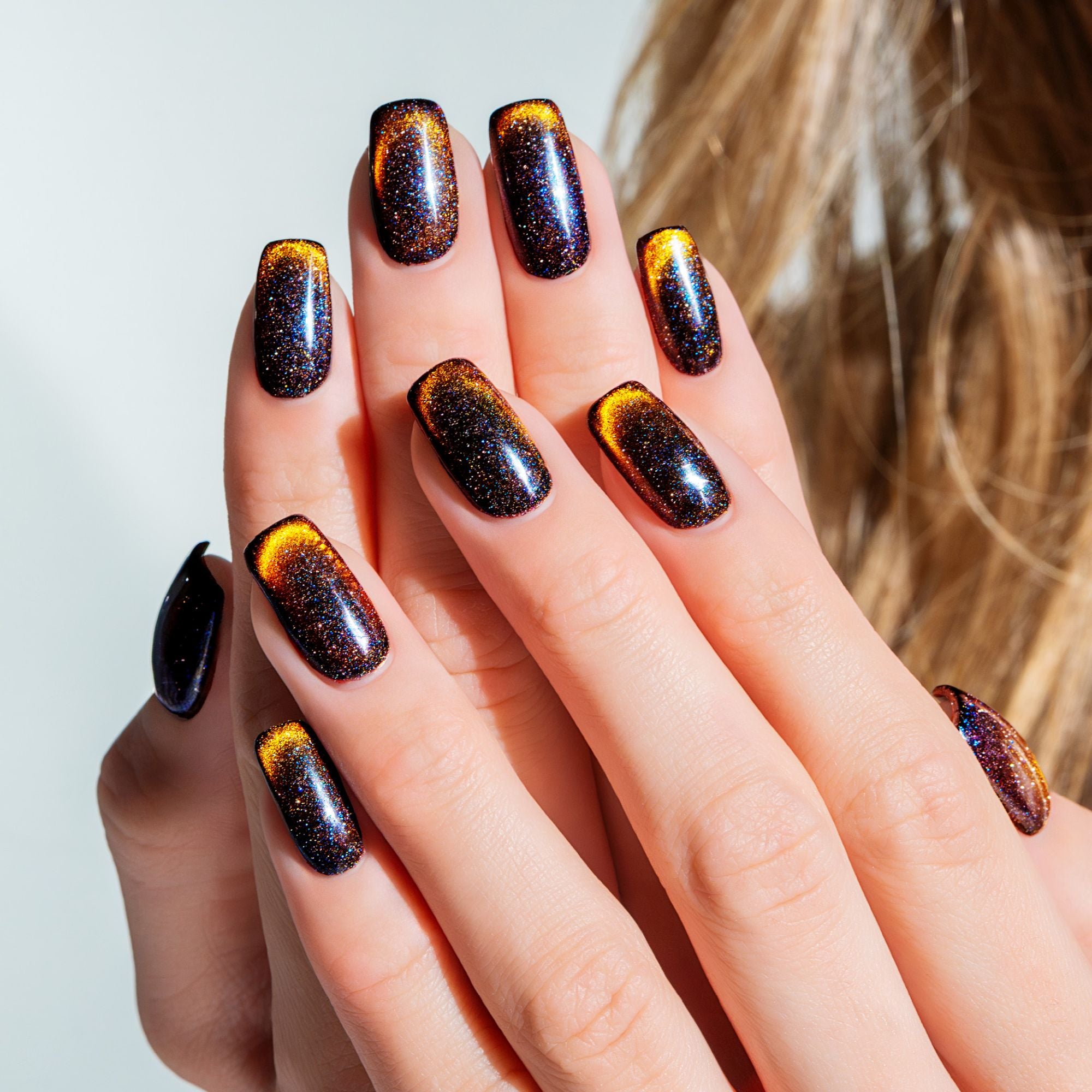Space Dust (Messing) - Gelish Cat Eye Aurora Magnetic