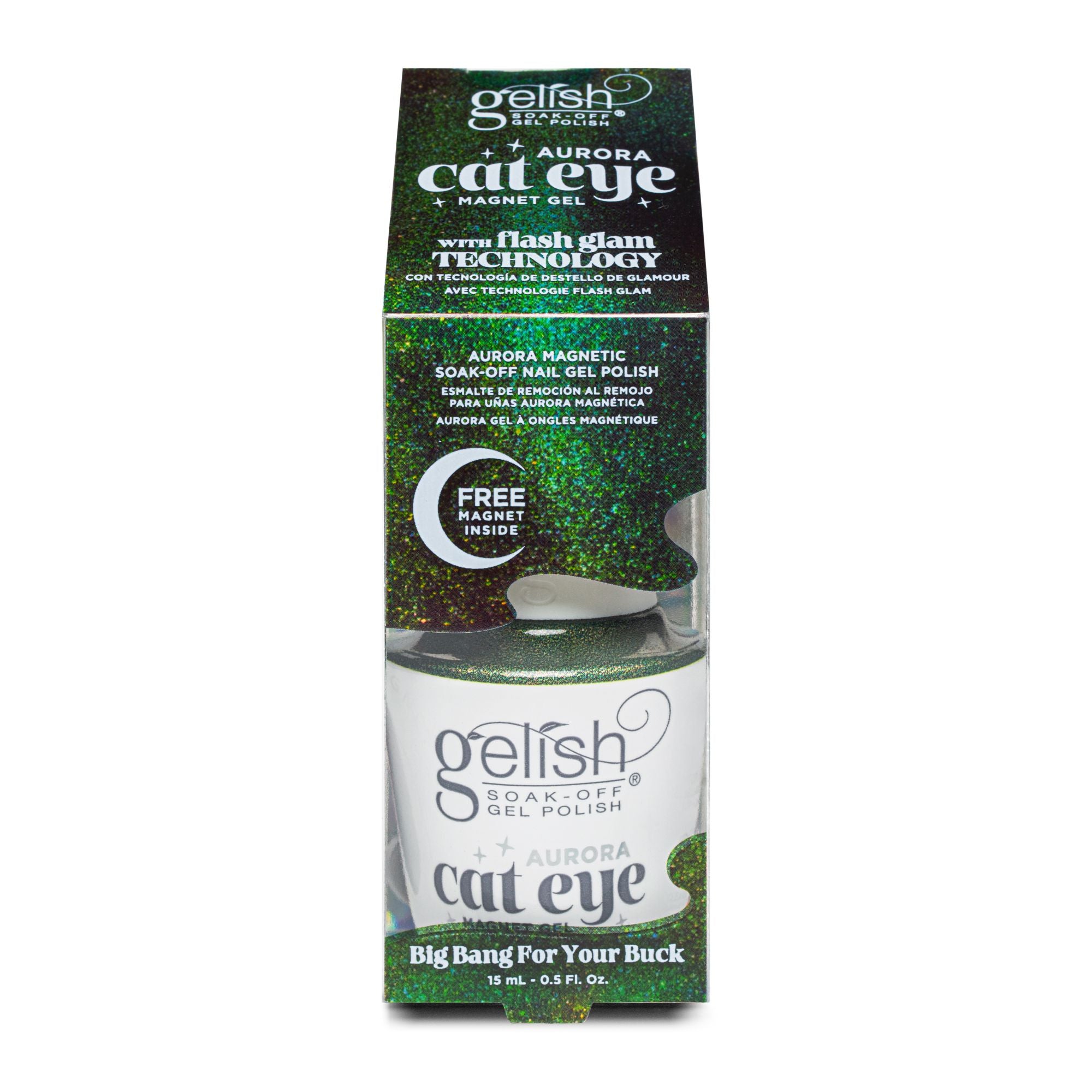 Big Bang For Your Buck (Grün) - Gelish Cat Eye Aurora Magnetic