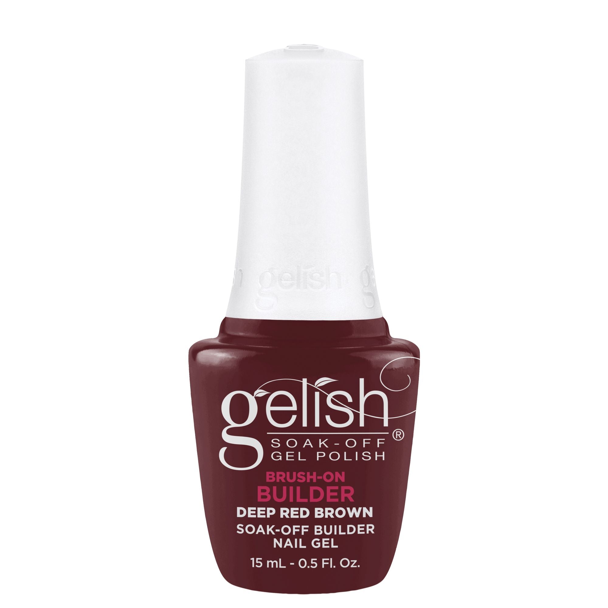 Brush-on Builder – Deep Red Brown – 15ml
