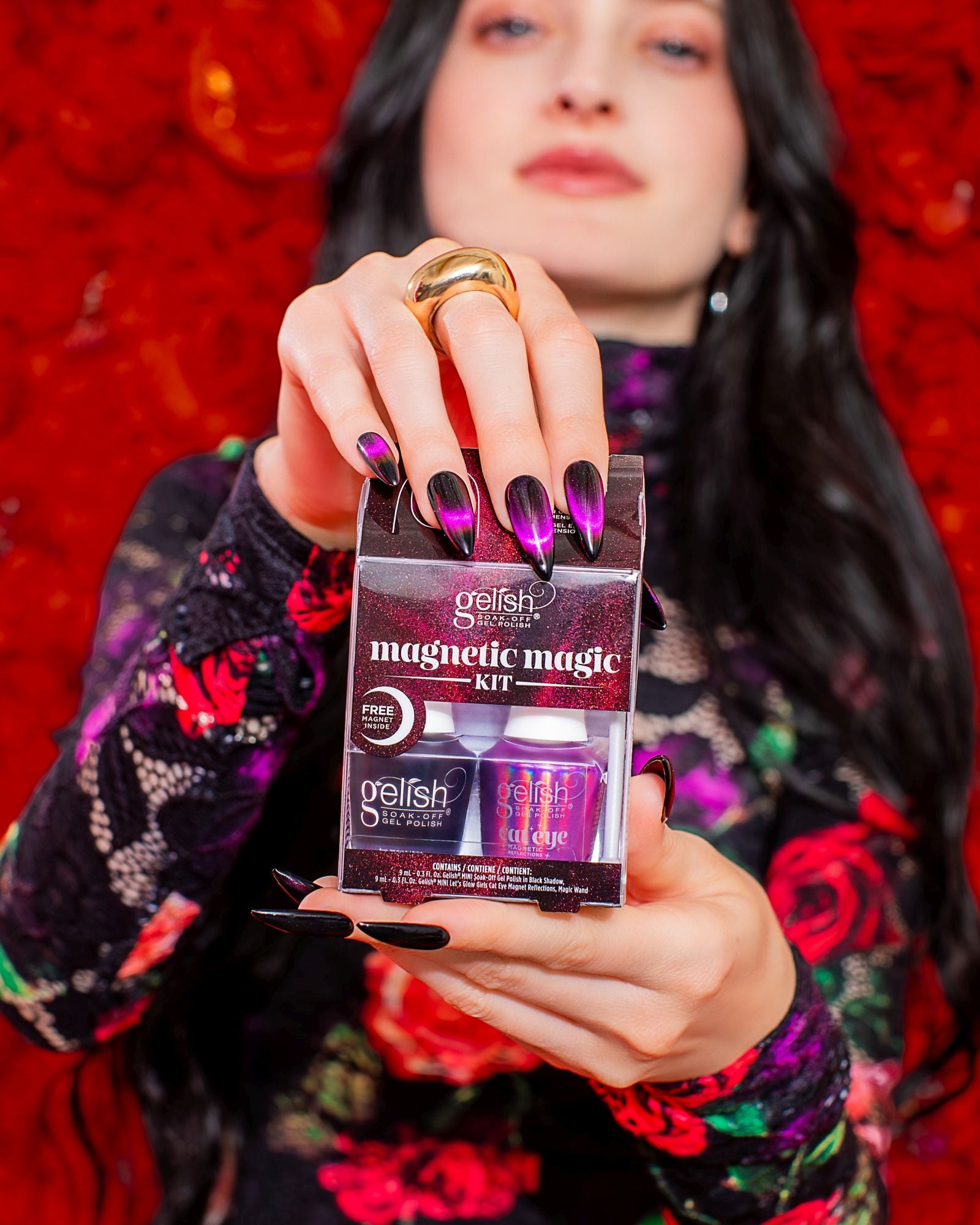 Magnetic Magic Mini Kit - Gelish Cat Eye Magnetic