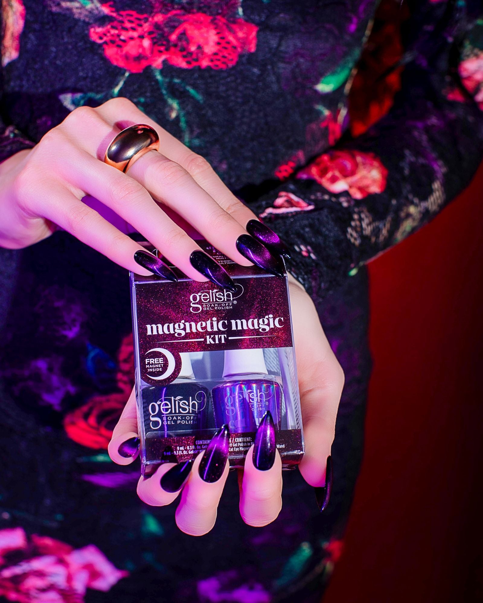 Magnetic Magic Mini Kit - Gelish Cat Eye Magnetic