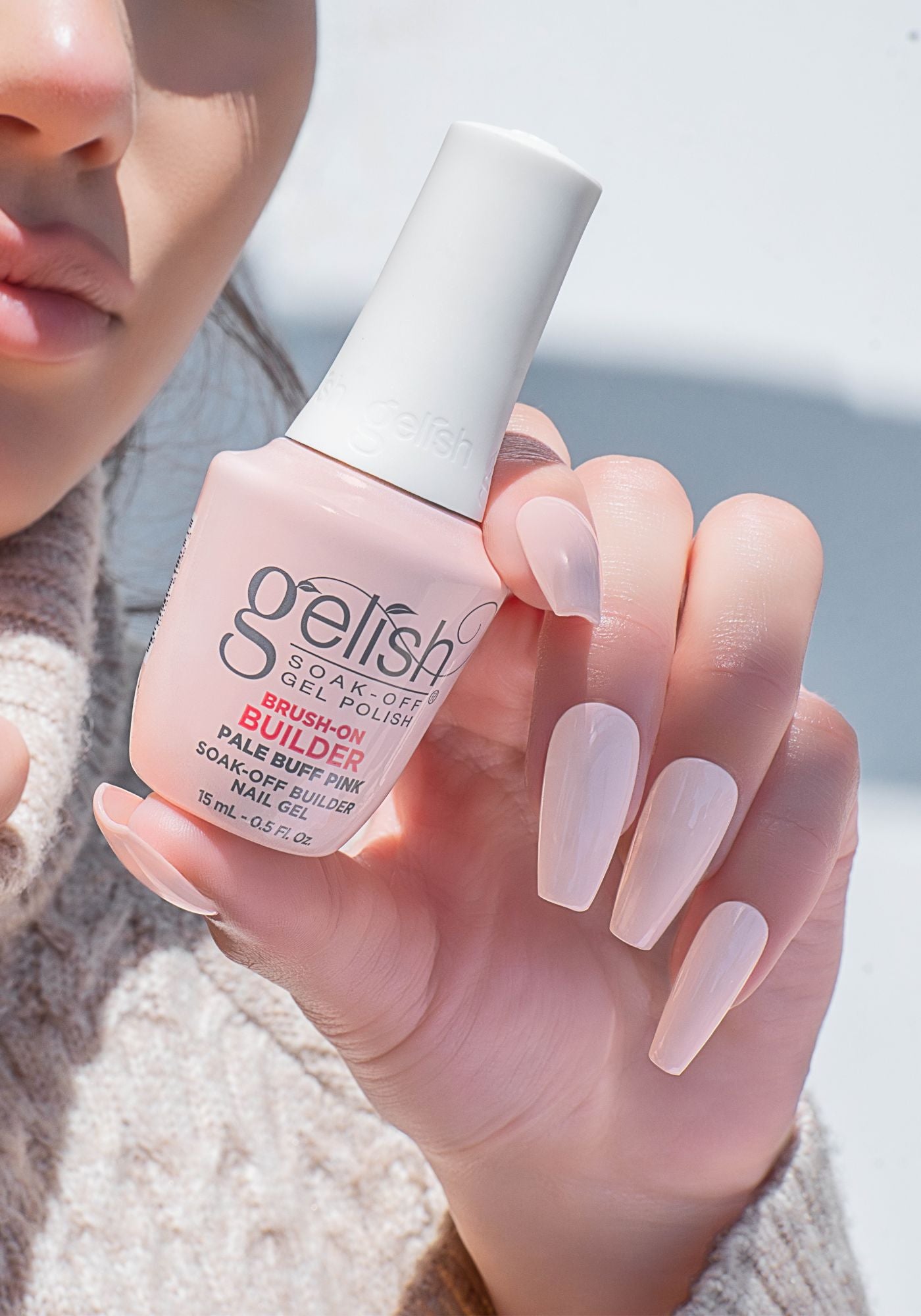 Brush-on Builder – Pale Buff Pink – 15ml