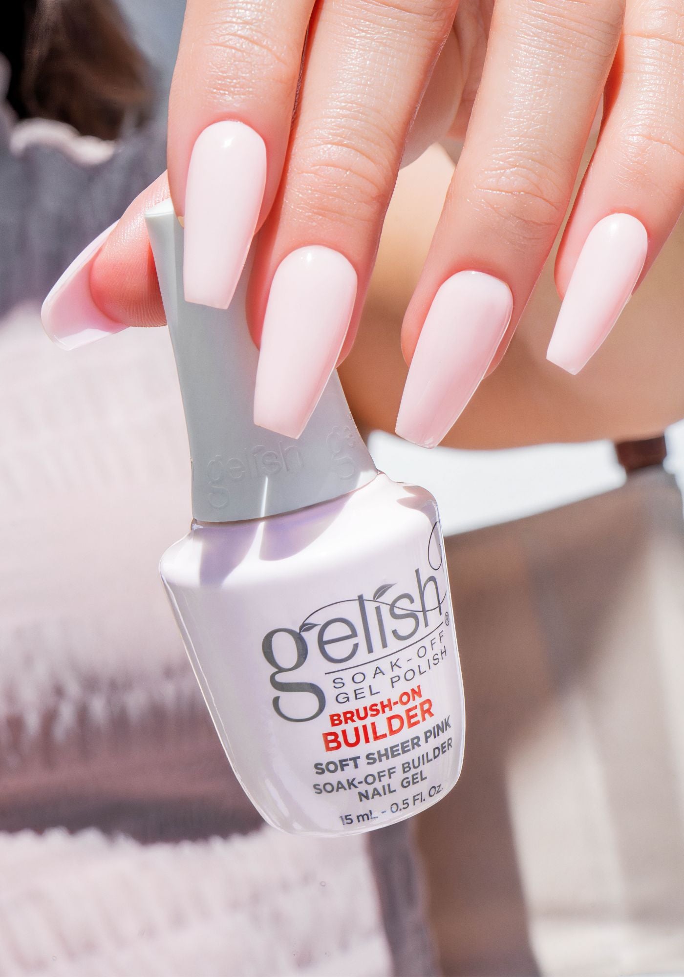 Brush-on Builder – Soft Sheer Pink – 15ml