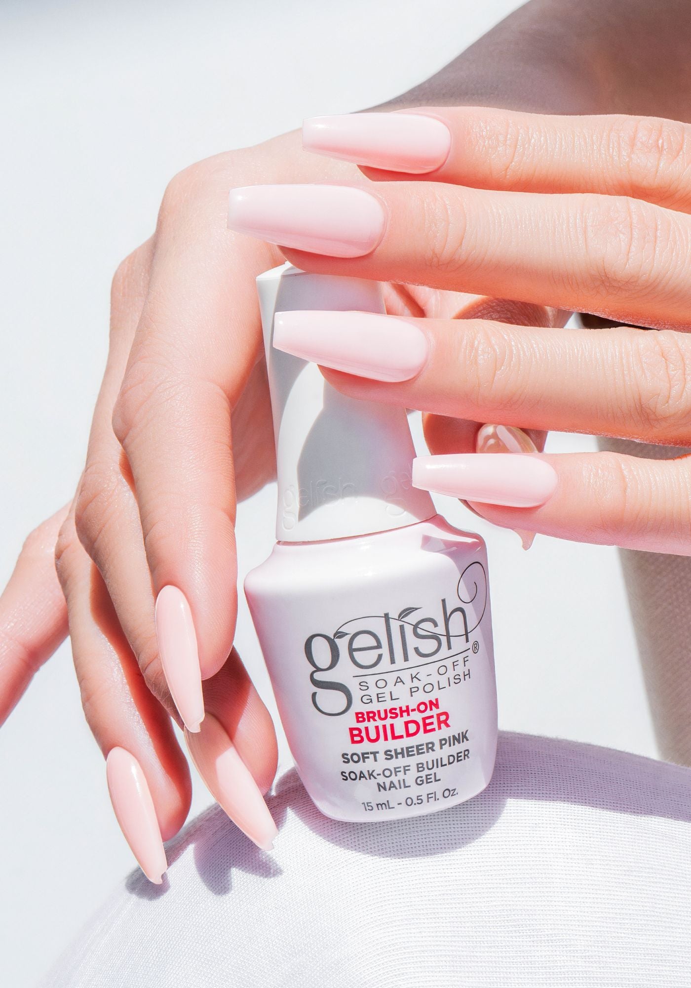 Brush-on Builder – Soft Sheer Pink – 15ml