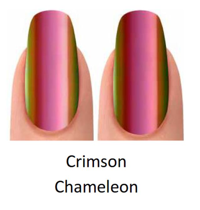 Chrome Pen Crimson Magenta Chameleon