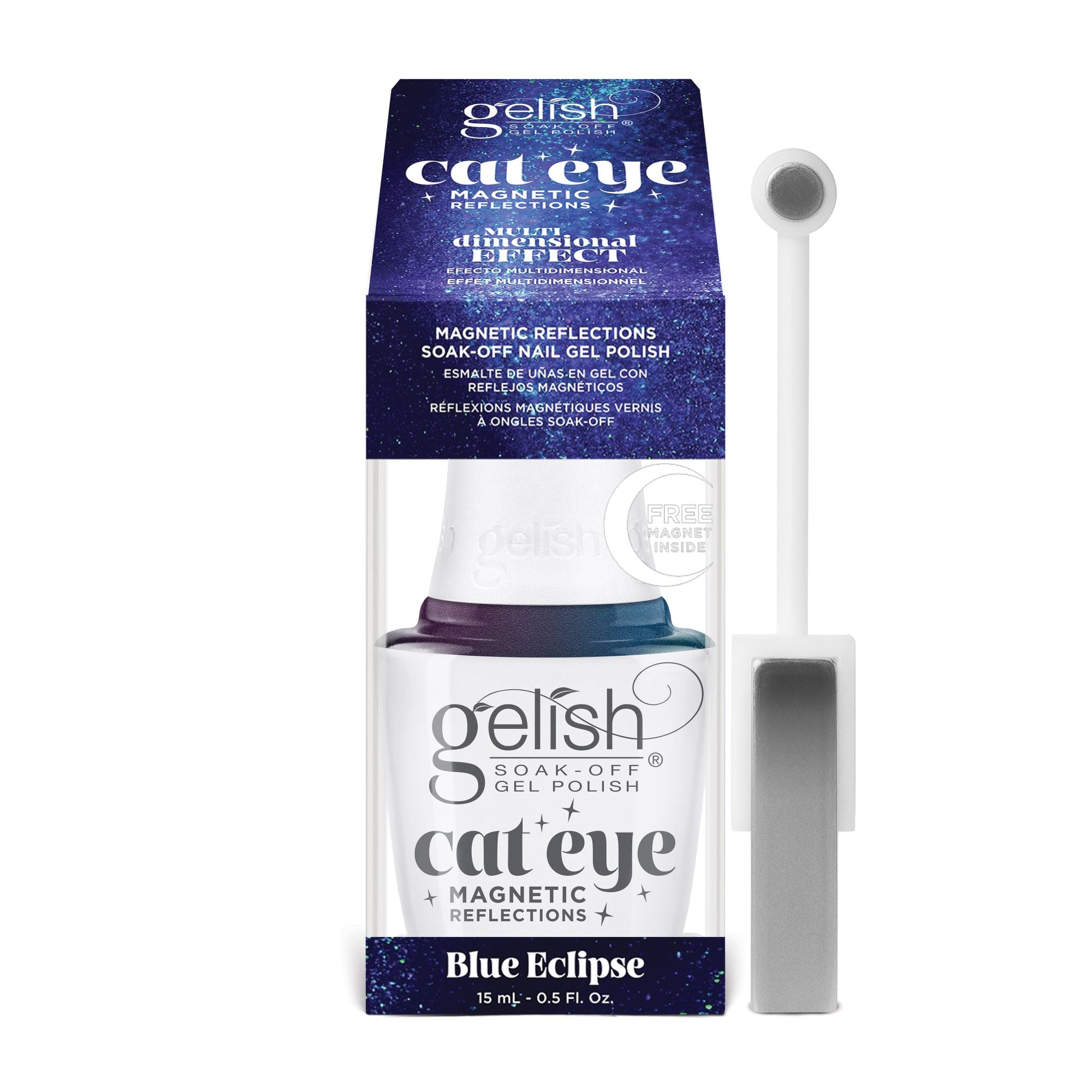 Blue Eclipse (Blau) - Gelish Cat Eye Magenetic Reflections