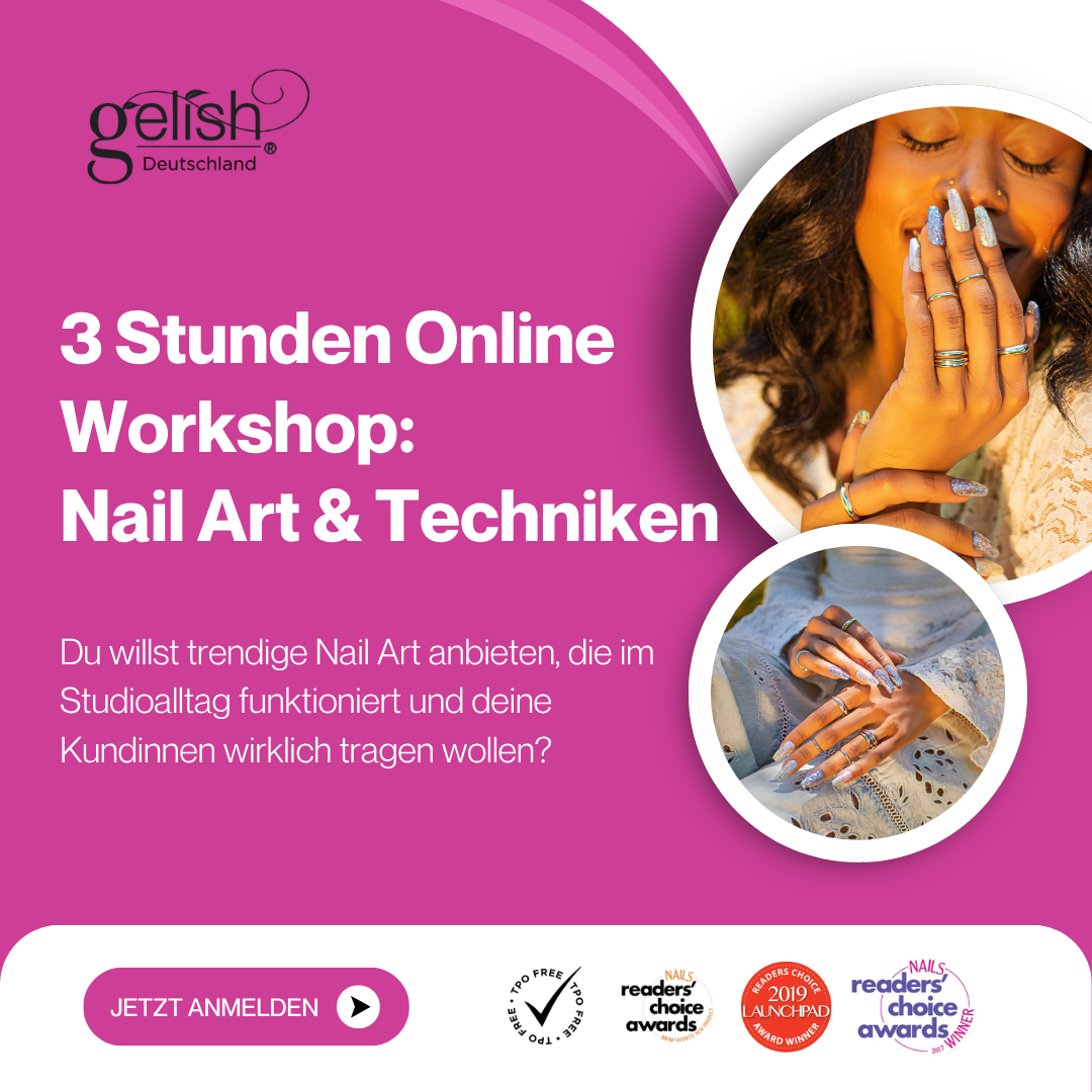 Online Workshop – Nail Art & Techniken -  08.05.26 um 19.00 Uhr