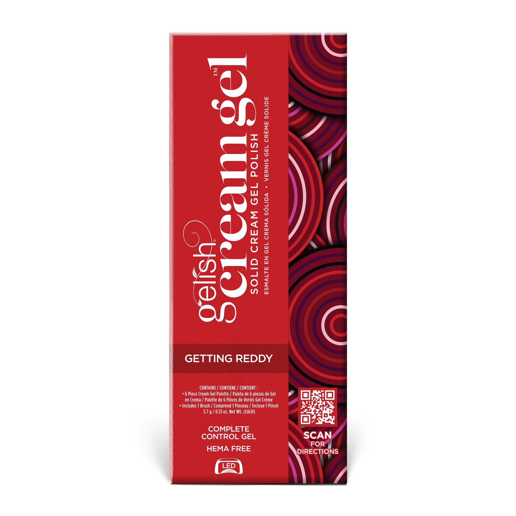 Cream Gel - Getting Reddy - Palette  - 6 Stk.