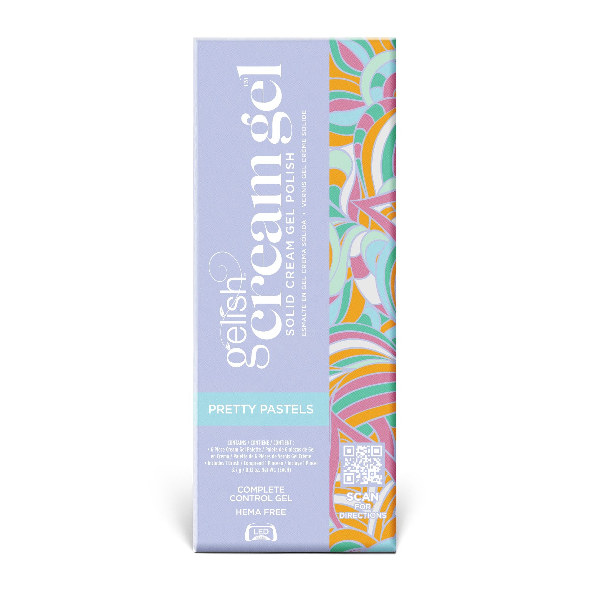Cream Gel - Pretty Pastels - Palette  - 6 Stk.