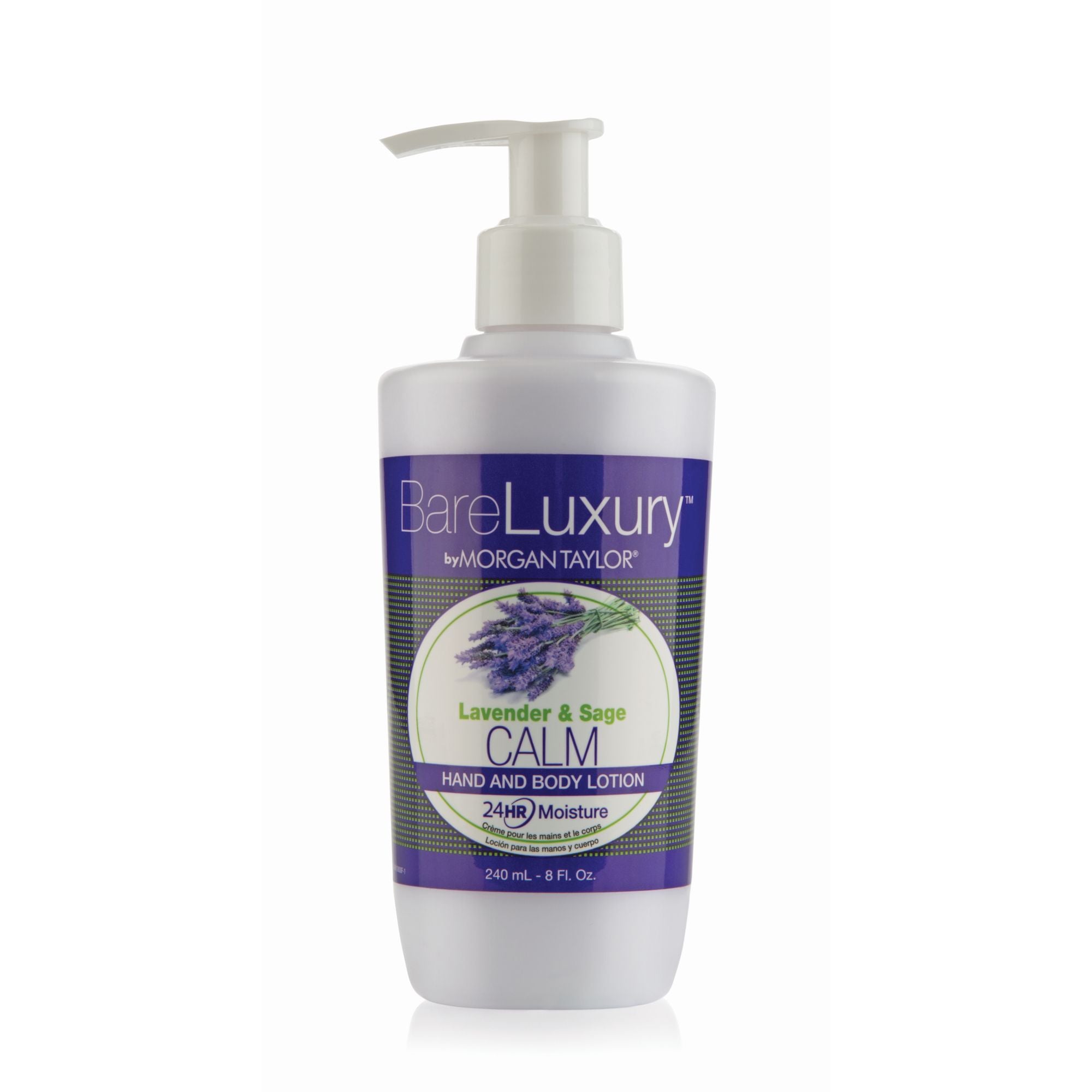 Hand & Body Lotion - Lavender & Sage - Calm - BareLuxury™ -240 ml
