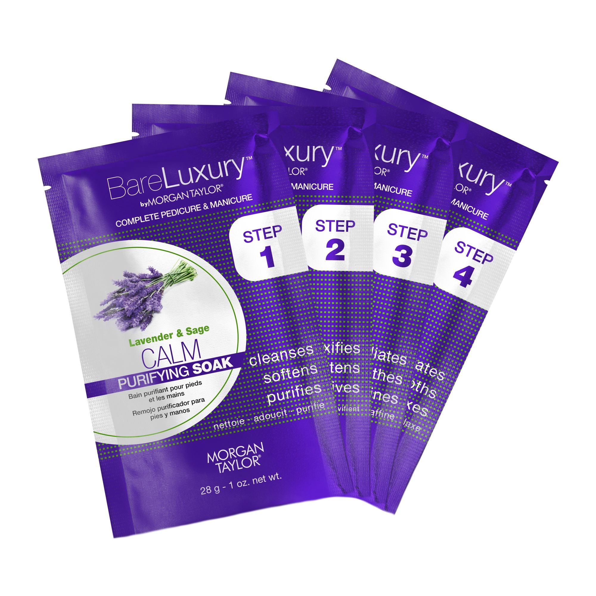 Calm Lavender & Sage 4er Set - BareLuxury™