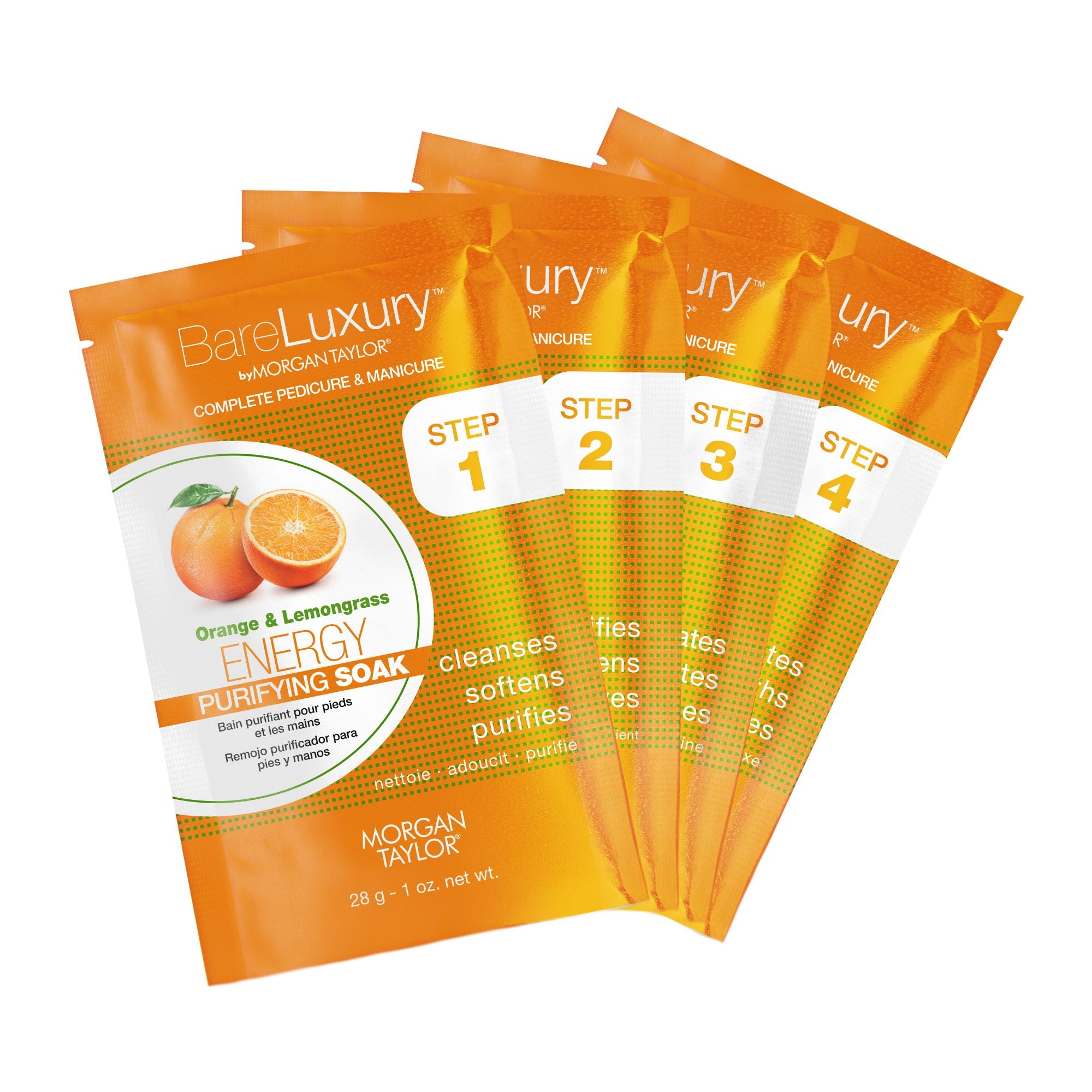 Energy Orange & Lemongrass 4er Set - BareLuxury™