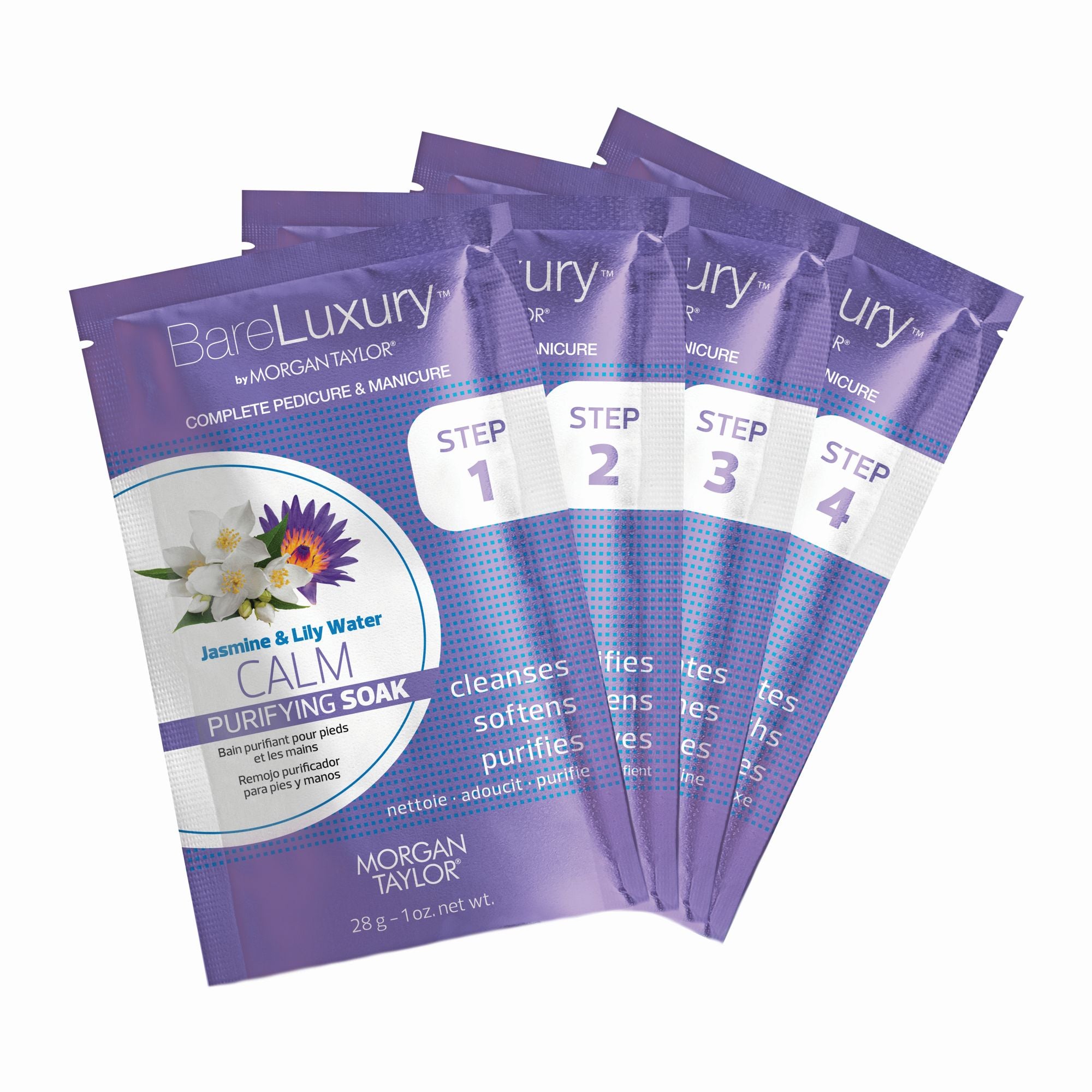Calm Jasmine & Lily Water 4er Set - BareLuxury™