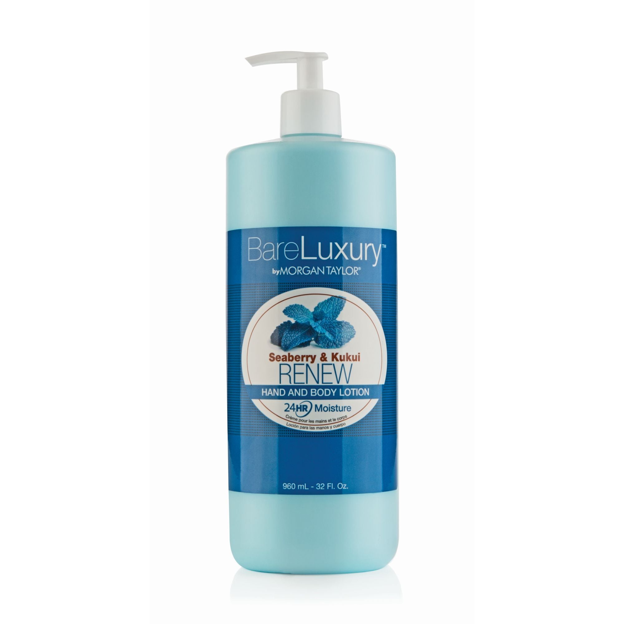 Hand & Body Lotion - Seaberry & Kukui - Renew - BareLuxury™ - 946 ml