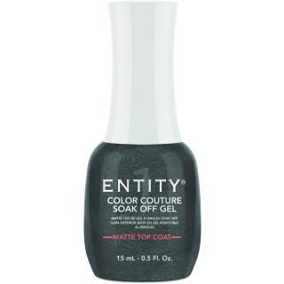 Entity Color-Couture  UV Top Coat Matte  Gel 15ml