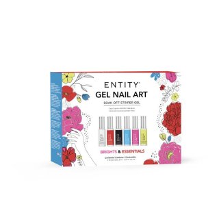 Entity Gel Nail Art SOAK OFF STRIPER GEL 6er Kit