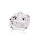 Glas Dappen Dish Mit Glasdeckel (elegant)